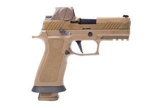 Sig Sauer M18 X-Carry 9mm Pistol with Coyote Tan PVD slide